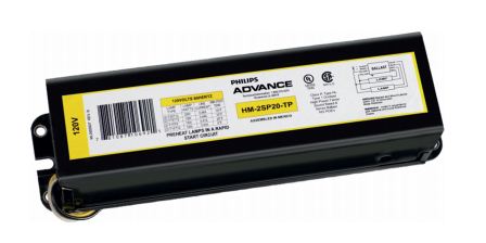 ADVANCE REL-2P59-S-RH-TP (2)F96T8 120V