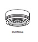 BLACK SURFACE MOUNTED MINI-DOWNLIGHT